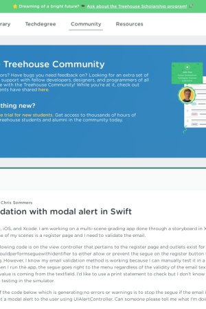 https://teamtreehouse.com/community/ios-email-validation-with-modal-alert-in-swift