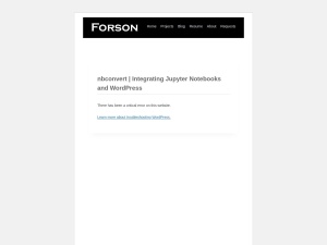Screenshot of www.forson.com