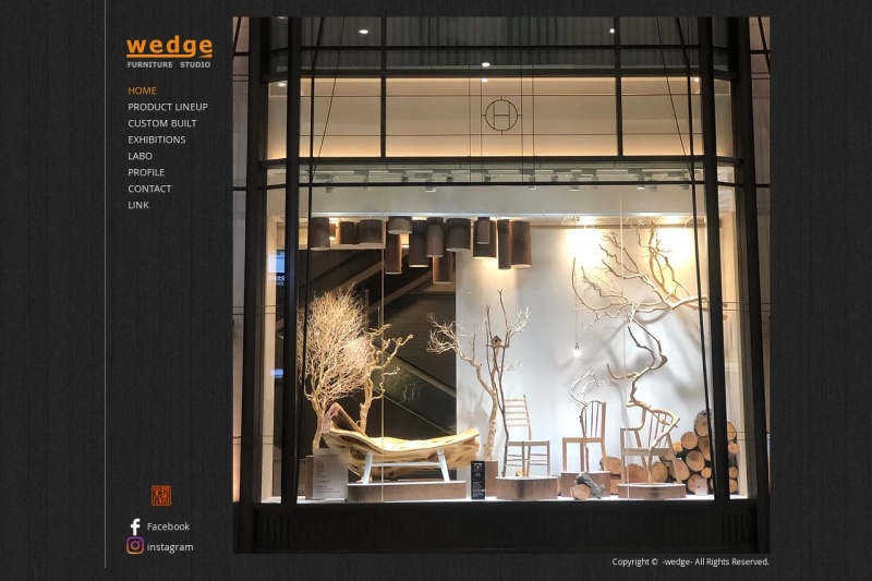 Screenshot of www.studio-wedge.com