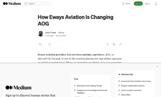 How Eways Aviation Is Changing AOG