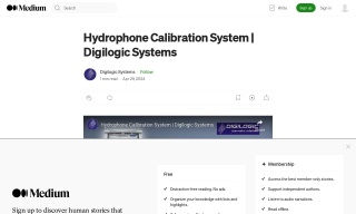 Hydrophone Calibration System | Digilogic Systems
