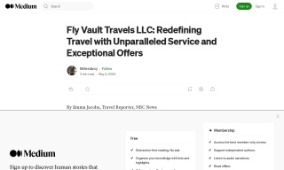 Fly Vault Travels LLC: Redefining Travel with Unparalleled Service and