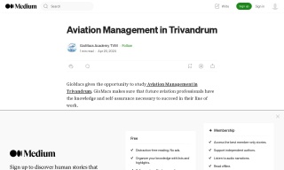 Aviation Management in Trivandrum