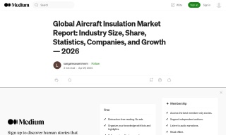 Global Aircraft Insulation Market Report: Industry Size Share Statisti
