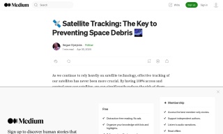? Satellite Tracking: The Key to Preventing Space Debris