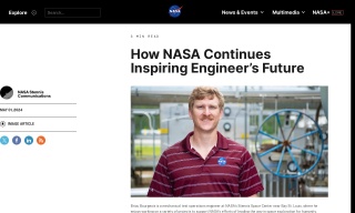 How NASA Continues Inspiring Engineer’s Future