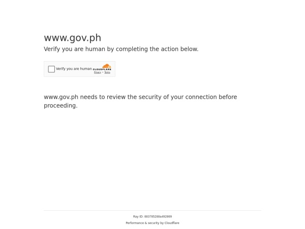 菲律宾政府网站首页